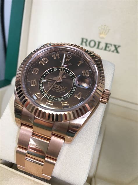 www.rolex sky dweller chocoalte|sky dweller rolex for sale.